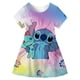 thumbnail image 1 of Disney-vestidos de princesa Elsa para niña, ropa infantil con estampado de dibujos animados, moda de verano para bebé, vestido de Elsa de Frozen 2023 1-10 años, 1 of 4