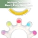 thumbnail image 3 of Silicona Teether Haakaa Dinky Digits Palm apta para uso alimentario, 0-12 M, 3 of 8