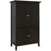 Canopy Versatile Armoire Mahogany Finish