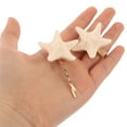 thumbnail image 3 of unbranded 2Ud Clips Para En Beige Con Retro Y Material Resistente Para Mujer, 3 of 6