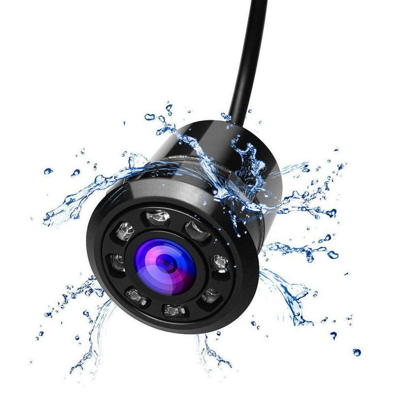 8 LED Car Backup Rear View Reverse Parking HD Camera Night Vision Cam Waterproof 