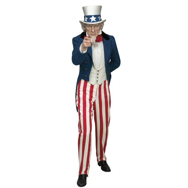 Uncle Sam Life Size Cardboard Cutout Stand Up, 6ft