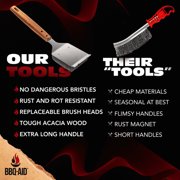 Bristle Free Brush Scraper