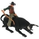thumbnail image 1 of 1 juego de simulación de toro vaquero occidental, modelo de adorno para niños, juguete estático de matador, 1 of 6