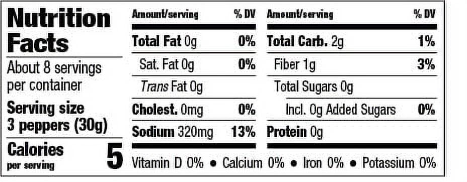 (Pack of 6) Mezzetta Mild Sweet Banana Peppers, 16 fl oz
