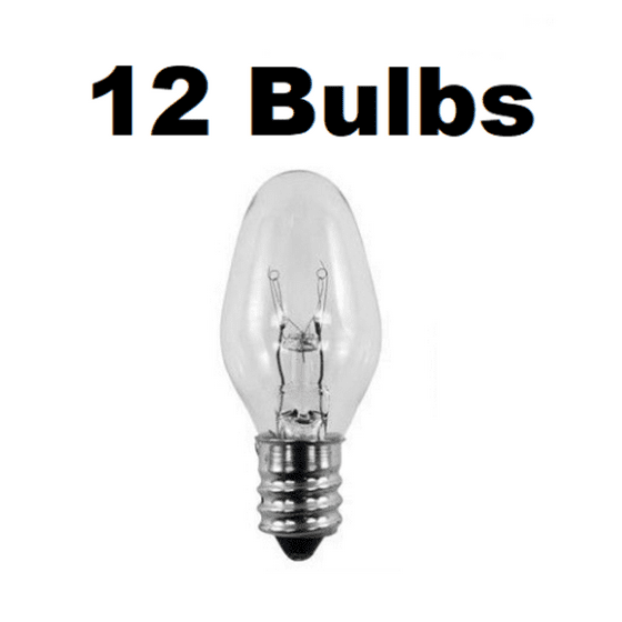 120v 15 Watt Incandescent Bulbs Salt Lamp E12 Socket 12 Pcs 120v 15 Watt Incandescent Bulbs Salt Lamp E12 Socket 12 Pcs Com