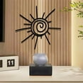 thumbnail image 5 of Sun Wall Decor 3Pc Sun Metal Wall Art Decor Handcrafted Iron Wall Hangings For Indoor/Outdoor Home Decor Nature-Inspired Wall Sculpture, 5 of 8