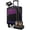 Black-violet-indigo Purple, variant on LOVEVOOK 4 Pcs Carry On Luggage 22x14x9 Airline Approved, 20 Inch Carry On Suitcases with Wheels, Softside Rolling Suitcase for Women Men, with TSA Lock Weekender Travel Luggage