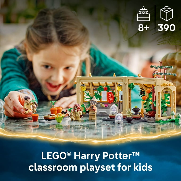 LEGO, Harry Potter Hogwarts Castle Herbology Class 76445 Kids Toy
