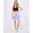 thumbnail image 5 of Real Essentials 4 Pack: Women's 9" Bermuda Long High Waisted Shorts with Pockets Casual Workout Athletic (Available in Plus), 5 of 6