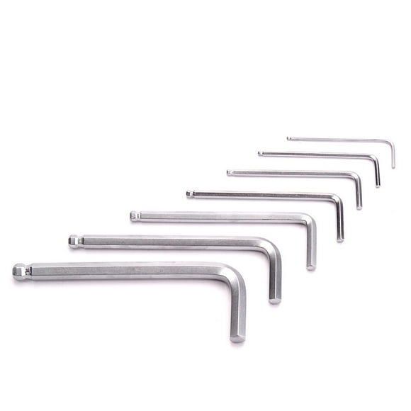 Professional Practical Hexagonal Wrench 1.5/2/2.5/3/4/5/6mm Rustproof Wear-resistant and Adjustable Waterproof Allen Wrench Spanner Screwdriver Install Tool