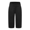 thumbnail image 4 of Pantalons Courts d'Été Décontractés pour Femmes avec Poches, 4 of 5