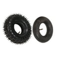 thumbnail image 4 of Tire Inner Tube Set, 30 PSI Explosion Proof Shock Absorbent 4.10/3.50-4 Tyre Tube  For Lawn Mowers Hand Trucks For 4in Rim, 4 of 8