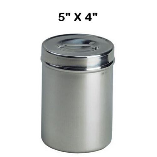 Grafco Stainless Dressing Jar With Lid 5"x4"