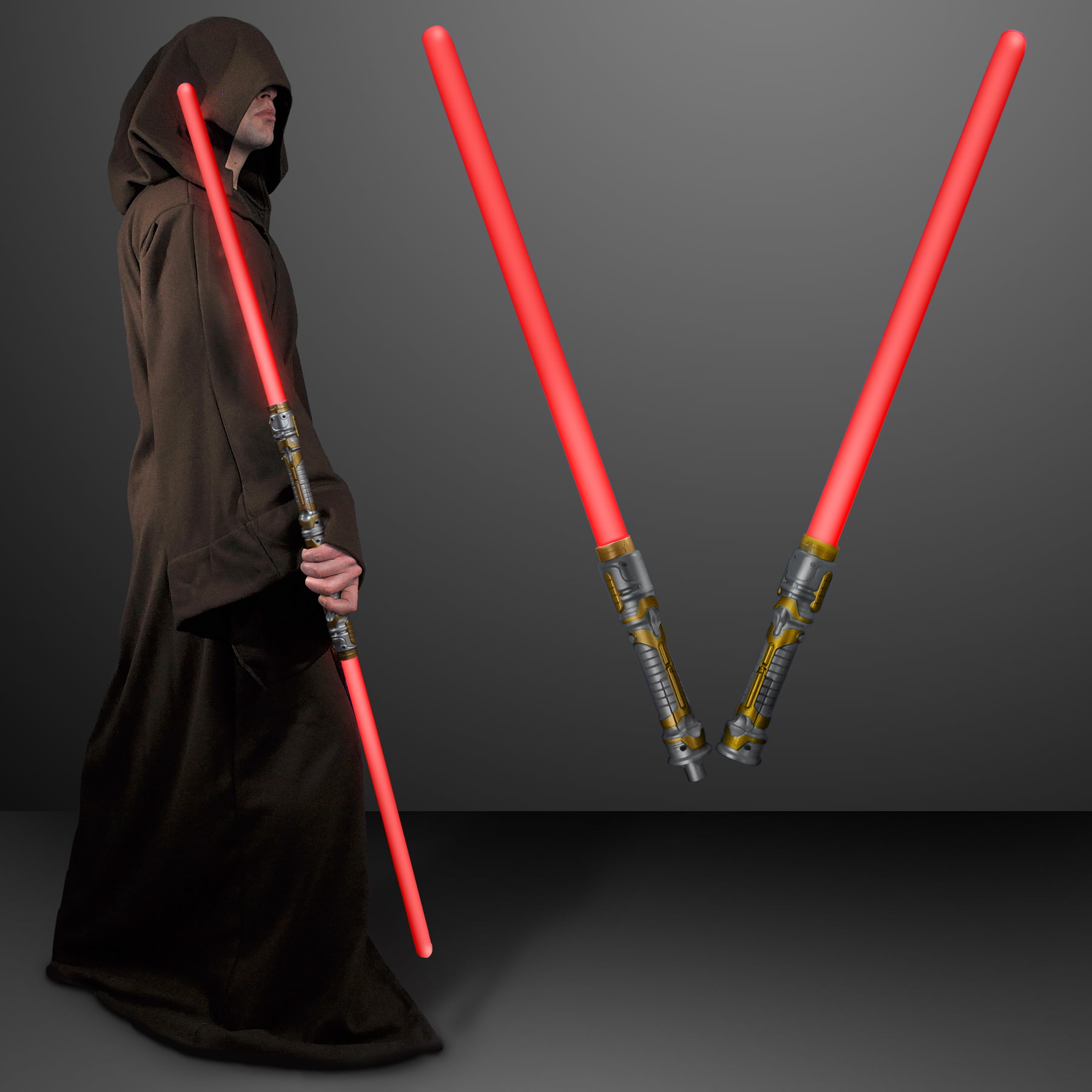 Rubie's Costume Accessory Star Wars Kylo Ren LED Light Up Lightsaber New 