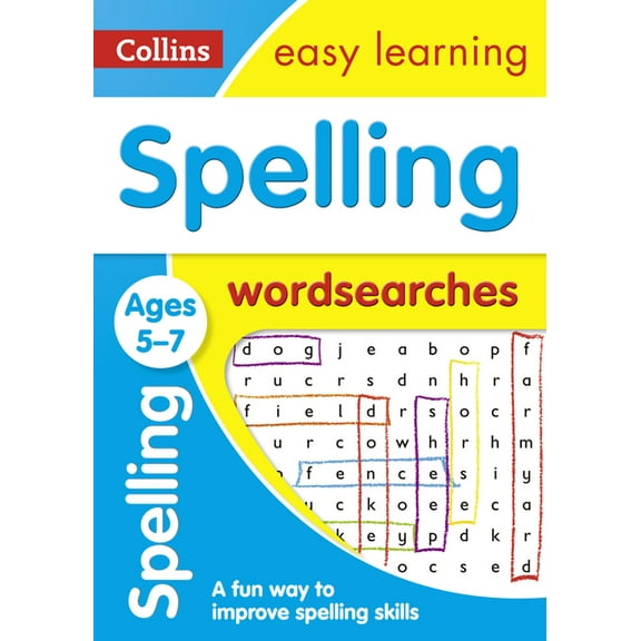 Collins Easy Learning KS1: Spelling Word Searches: Ages 5-7 (Paperback)