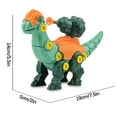 thumbnail image 6 of Dinosaur Toys for 4 5 6 7 8 Year Old, Take Apart Dinosaur Toys 3-5 5-7 Construction Building Toys with Drill, Party Birthday Gifts, 6 of 9