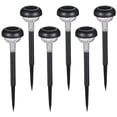 thumbnail image 1 of Tomshine 6PCS LEDs Solar Powered Lamp Lawn Light Sensitive Light Control/ Built-in 600mAh Rechargeable Cell/ IP65 Water Resistance Landscape for Patio Yard Driveway Garden, 1 of 7