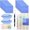 Fluorescent Color, variant on 800 count Transparent Sticky Notes, Morandi Yellow Clear Sticky Notes, 3"x3"  Translucent Sticky Note Pads, Index Tabs, Clear  it Notes for  Study, See Through Sticky Notes