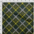 thumbnail image 3 of oneOone Cotton Cambric Fabric Tartan Check Print Fabric By The Yard 56 Inch Wide, 3 of 4