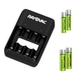 thumbnail image 3 of Cargador pilas Rayovac  con baterias recargables 2 AA + 2 AAA, 3 of 6