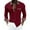 Wine, variant on Stamzod Mens Dress Shirts Long Sleeve Patchwork Button Up Shirt Casual Work Shirts for Men (Available In Big & Tall) Navy XXL