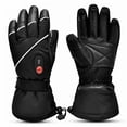 thumbnail image 4 of Sun Will Winter Heated Thermal Gloves，2200mAh Rechargeable Battery Mitten Black XS-3XL, 4 of 10