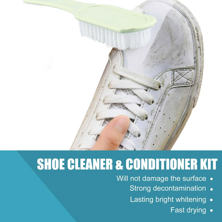 LBS Shoe Cleaner Shoe Cleaner Conditioner Kit Foamzone Delicate and Rich  Foam Easy to Operate Significant Effect Without Hurting The Upper(1Xcleaner