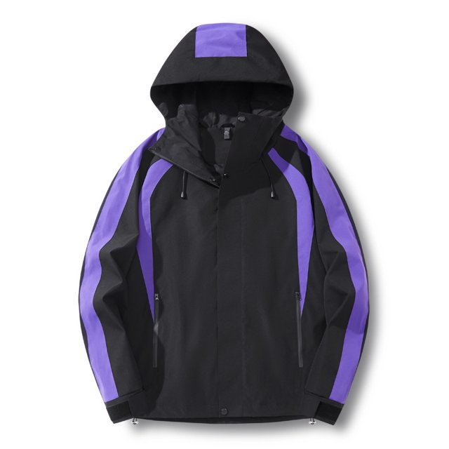 Autumn New Outdoor Stitching Jacket Single Layer Thin Windproof Waterproof Couple Jacket