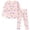 2PCS Pink Dinosaur, variant on WIBACKER 2-7 Years Toddler and Little Girls' Long Sleeve Pajamas Set Cotton Top and Pants 2 Piece Sleepwear Pjs - Dinosaur