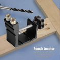 thumbnail image 4 of 15 De Pocket Dowel Jig Ing Kit -funct Oblique Hole Locator Guide Puncher Carpentry Tool, 4 of 5