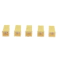 thumbnail image 2 of DYNWAVECA 5 Pieces 30A-60A 32V Plastic Casing FLF-M Female Circuit PAL for Car Vehicles - Yellow, 60A, 2 of 8