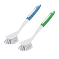 thumbnail image 2 of Brosse à Vaisselle 2 Pcs avec Manche Brosses à Récurer pour Cuisine avec Poils Rigides pour Casseroles Poêles Évier, 2 of 6