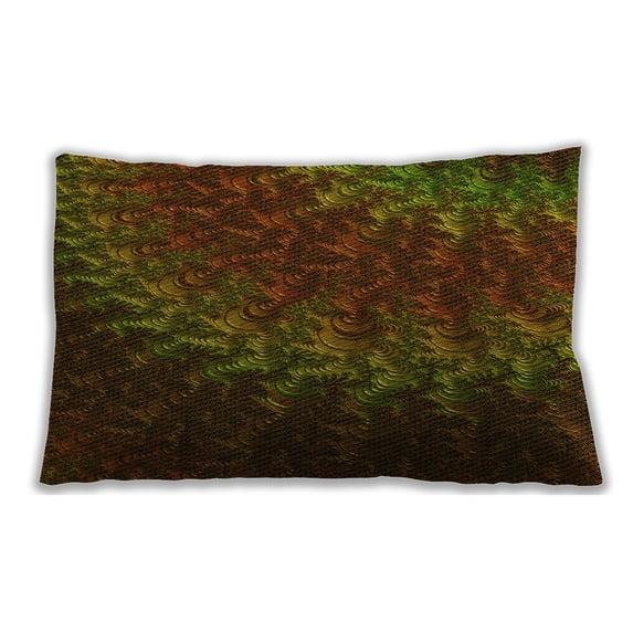 Ahgly Company Indoor Rectangular Contemporary Lumbar Throw Pillow, 13 inch by 19 inch