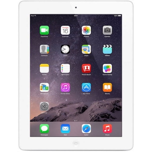 Restored Apple iPad 4 16GB Retina Display Wi-Fi White MD513LL/A