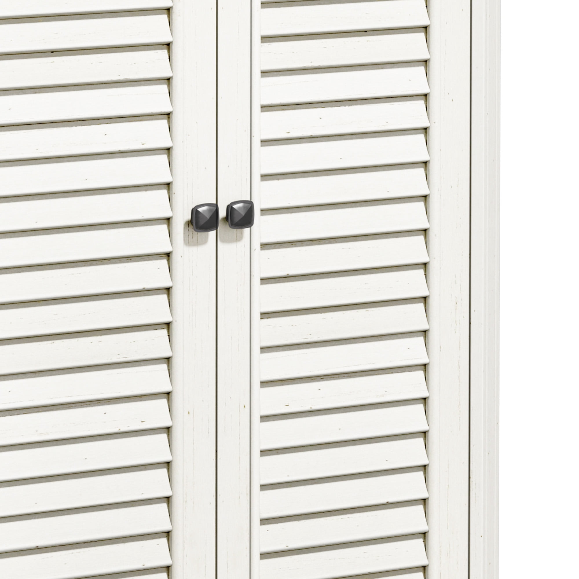 Uforic 67.1"H Wood Garage Storage Cabinet with Hooks & Adjustable Shelves, White