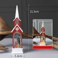 thumbnail image 2 of Fiudx Linterna de Nieve Musical Navideña, Diseño Led Brillante, Decoración Festiva para El Hogar, Decoración de Mesa, Regalo Perfecto para La Familia, La Oficina y Fiestas, 50 Ml, Incluye 3 Pilas de, 2 of 2