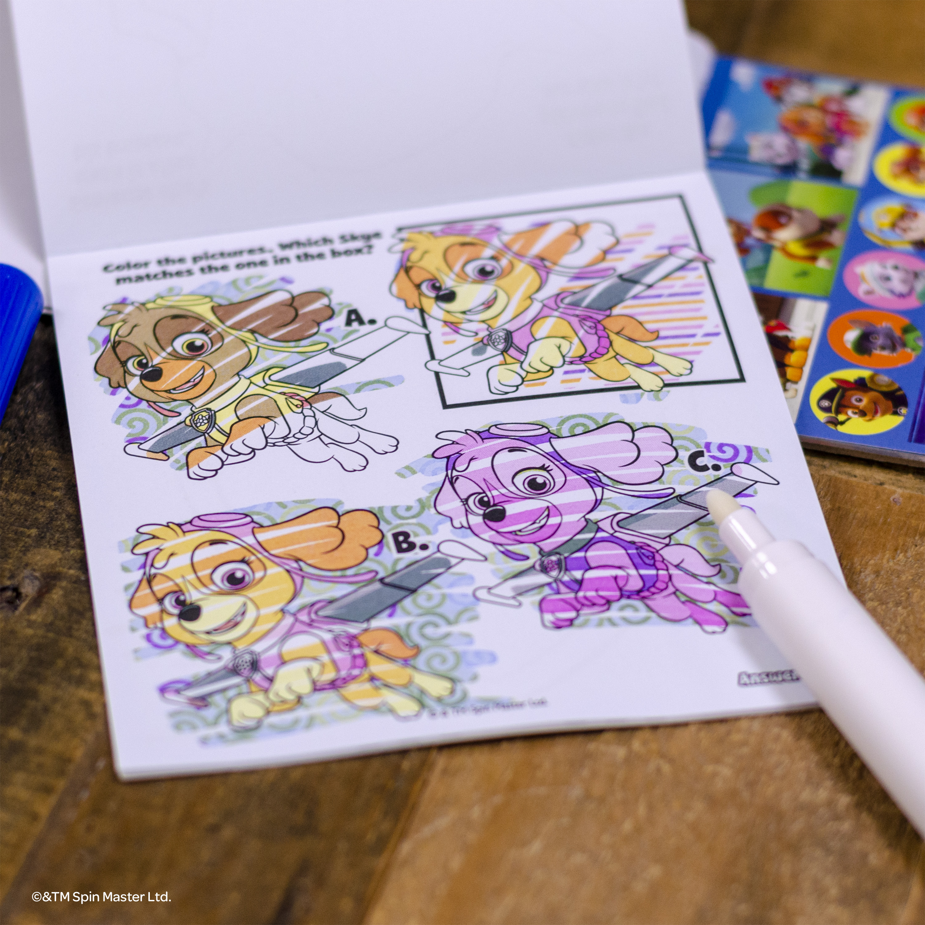 PAW Patrol World Of Art & Activity Kit with an Imagine Ink Book - image 6 of 8
