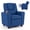 Blue, variant on Costway Kids Recliner with Cup Holder Adjustable Backrest & Footrest for Boys & Girls Pink