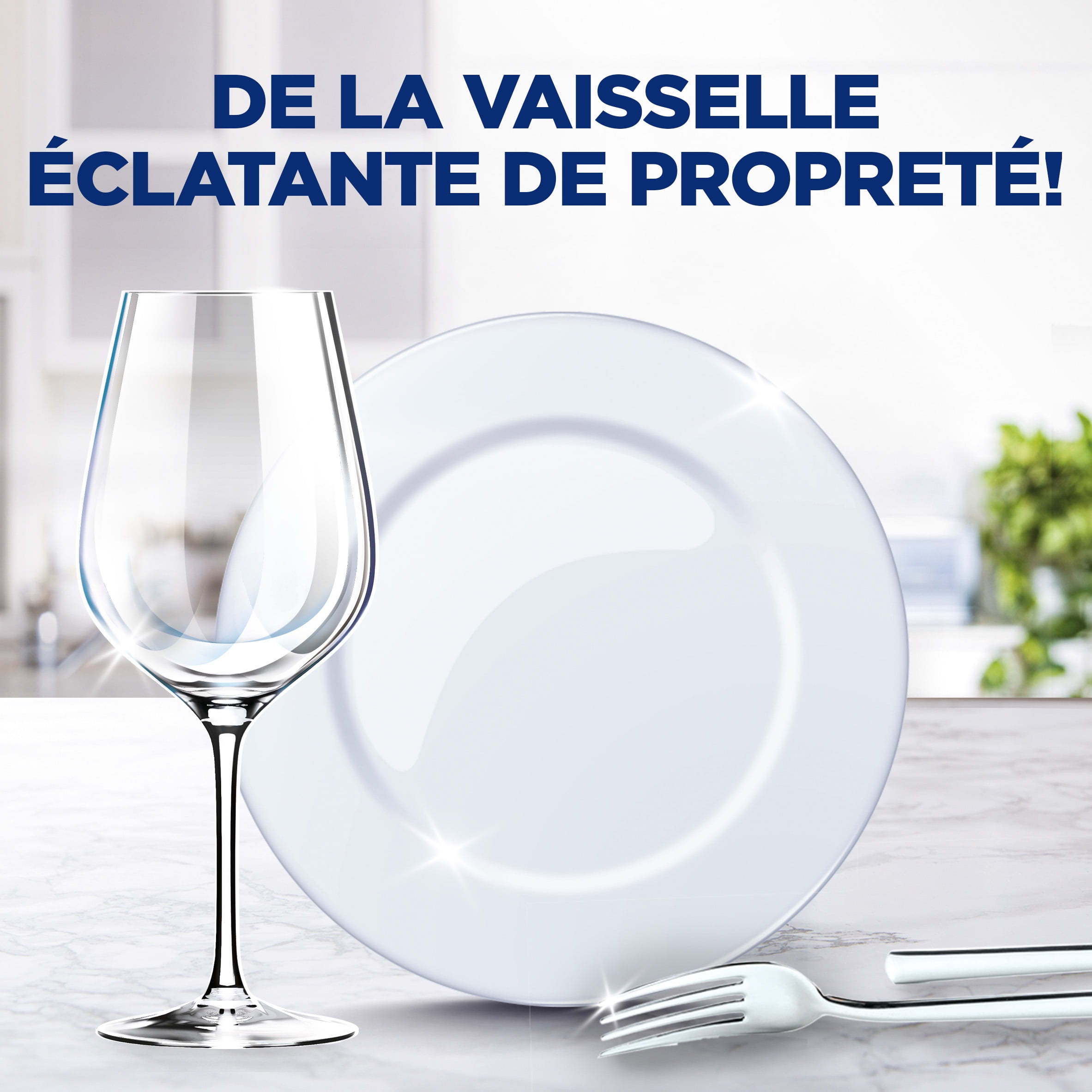Détergent pour lave-vaisselle Finish, Quantum Ultimate, frais, 40 comprimés 40 comprimés