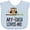 AE-Light Blue, variant on Inktastic My Gigi Loves Me Girl Owl Girls Baby Bib