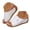 White, variant on Womens Summer Beach Sandals Open Toe Wedge Slides Ladies Comfortable Dressy Platform Slippers