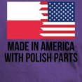 thumbnail image 3 of CafePress - Made In America With Polish Parts T Shirt - Men's Classic Graphic Cotton T-Shirt, 3 of 4