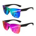 thumbnail image 1 of Gafas de Sol FEISEDY B4114 con Lentes Espejadas de Tendencia UV400 para Mujeres y Hombres, 1 of 6