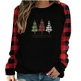 thumbnail image 2 of Pntutb, camiseta de manga larga suelta con cuello redondo y estampado informal a la moda de verano para mujer, blusa, Jersey Pntutb Pntutb-4532, 2 of 8