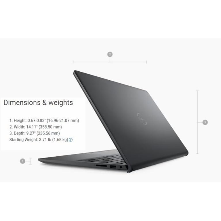 Dell 2024 Inspiron 15 Business Laptop, Free Microsoft Office 2021