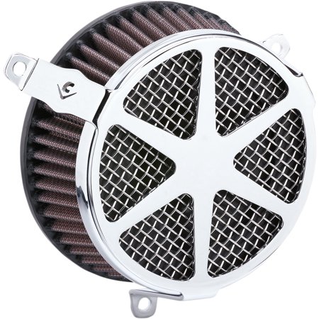Cobra Spoke Chrome PowrFlo Air Intake System (606-0104-04-SB)