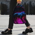 thumbnail image 2 of Lukts Futuristic Purple Panther A、 Pattern 15 Inch Student Backpack, Waterproof Laptop Backpack with Adjustable Shoulder Straps, Lightweight Travel, Campus Backpack, Unisex, 2 of 6