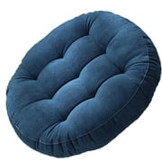 Thickened circular tatami mat upholstery, upholstery, Papasan solid color footstool