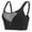 Black Bra for Women, variant on High-Impact Women's Sports Bra Shock-Absorbing Large Chest Yoga Top Comfort Fit for Fitness and Daily Wear #Black,L